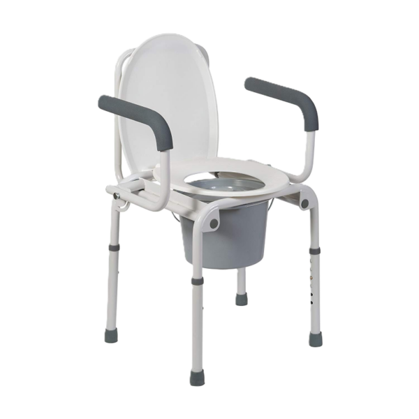 Drop Arm Commode