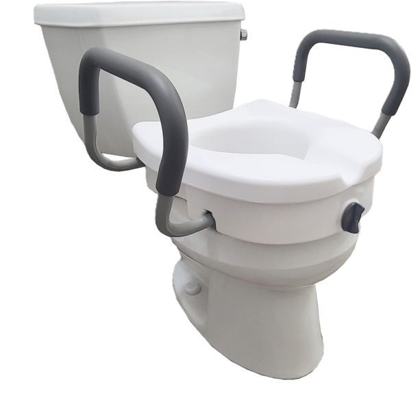 Toilet Seat Raiser with armrests